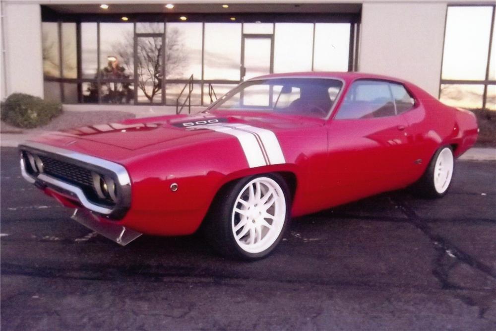 1972 PLYMOUTH SATELLITE CUSTOM 2 DOOR HARDTOP - Front 3/4 - 96757