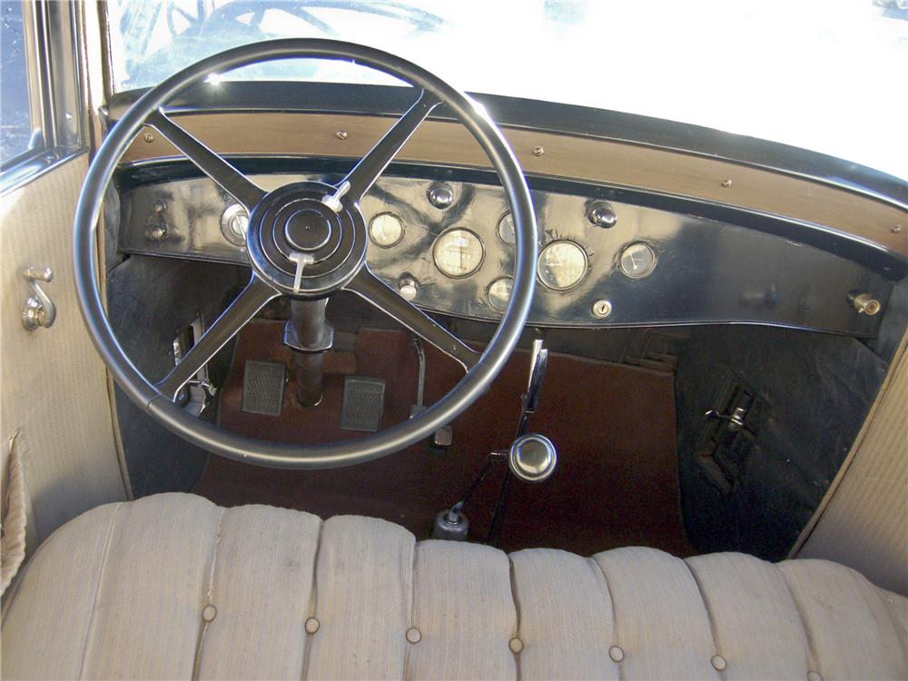 1930 LASALLE 340 SEDAN - Interior - 96782