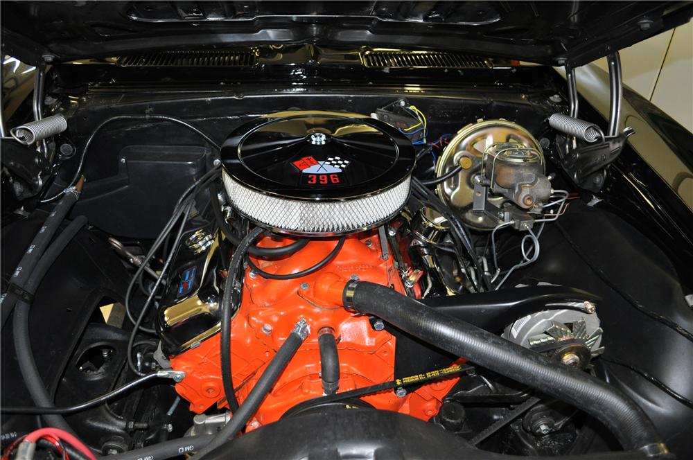 1967 CHEVROLET CAMARO CUSTOM CONVERTIBLE - Engine - 97063