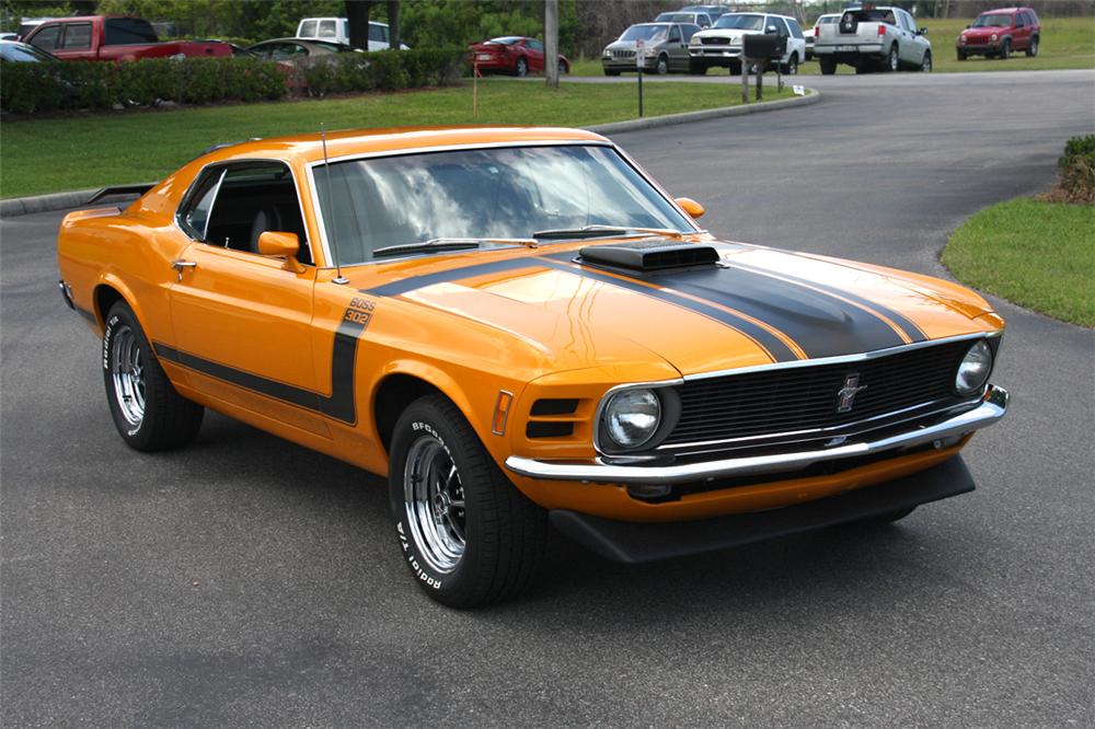 1970 Mustang Boss 302 Orange - naianecosta16