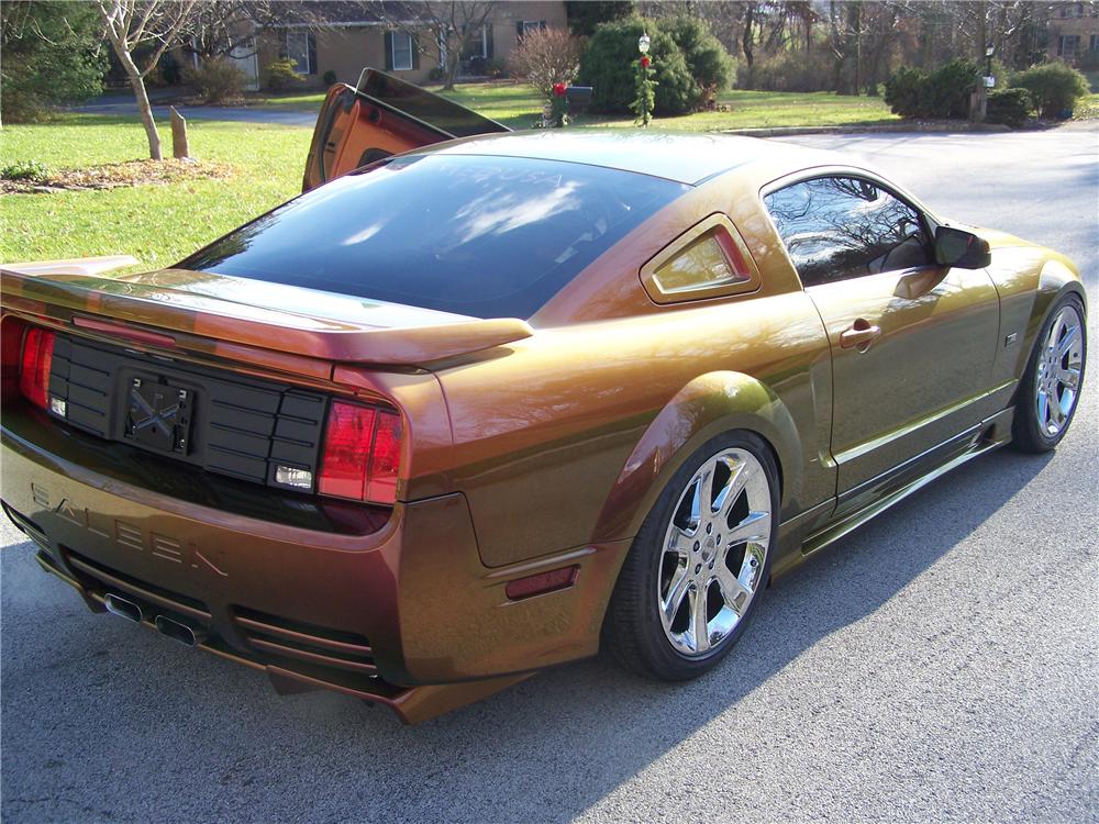 2006 Ford Mustang Custom Coupe 2006 Ford Mustang Custom Coupe Rear 3 4 97703