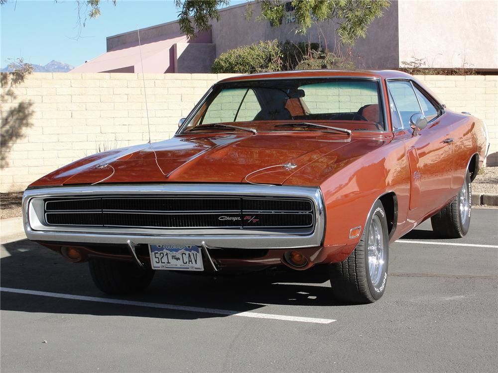1970 DODGE CHARGER R/T 2 DOOR HARDTOP - Front 3/4 - 98104