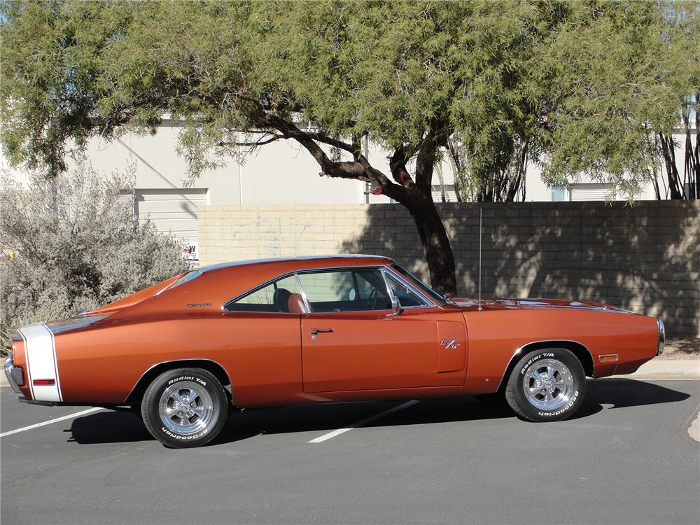 1970 DODGE CHARGER R/T 2 DOOR HARDTOP - Side Profile - 98104