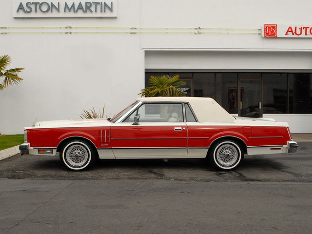 1982 LINCOLN CONTINENTAL MARK VI COUPE BILL BLASS EDITION - Side Profile - 98982