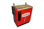 1950's Coca-Cola Ideal model #55 ten cent coin-operated "slider" soda machine. - Front 3/4 - 182179