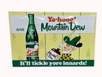 TIN SIGN Yahoo Mountain Dew Retro Soda Sign Kitchen Cottage A193 