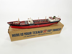 1961 TEXACO OIL PROMOTIONAL TOY TANKER - Front 3/4 - 260871