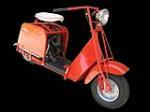 Magnificently restored early 1950s Allstate (Cushman) with 3 HP motor. Cushman scooters were rebadged as Allstate and sold b... - Front 3/4 - 82597