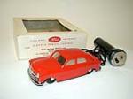 Seldom seen 1950s N.O.S. Ford dealer promotional remote control sedan still in the original box. - Front 3/4 - 97454