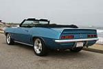 1969 CHEVROLET CAMARO CUSTOM CONVERTIBLE - Rear 3/4 - 102037