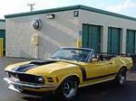 1970 FORD MUSTANG CUSTOM CONVERTIBLE - Front 3/4 - 104935