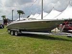 2008 FEARLESS 28 CUSTOM BOAT "PORSCHE DESIGN" - Front 3/4 - 104973