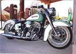 1975 HARLEY-DAVIDSON FLH MOTORCYCLE - Front 3/4 - 108303