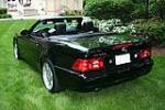 2002 MERCEDES-BENZ SL500 CONVERTIBLE - Rear 3/4 - 108388