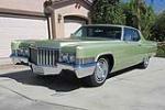 1970 CADILLAC DE VILLE 2 DOOR COUPE - Front 3/4 - 112652