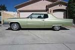 1970 CADILLAC DE VILLE 2 DOOR COUPE - Side Profile - 112652