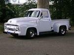1954 FORD F-100 PICKUP - Side Profile - 112840