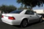 1995 MERCEDES-BENZ SL500 CONVERTIBLE - Rear 3/4 - 112946