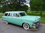 1955 FORD COUNTRY SEDAN WAGON - Front 3/4 - 113015