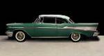 1957 CHEVROLET BEL AIR 2 DOOR HARDTOP - Side Profile - 113088