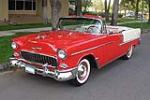 1955 CHEVROLET BEL AIR CONVERTIBLE - Front 3/4 - 115964