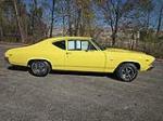 1969 CHEVROLET CHEVELLE 300 DELUXE 2 DOOR PILLAR COUPE - Front 3/4 - 115995
