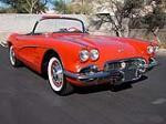 1961 CHEVROLET CORVETTE CONVERTIBLE - Front 3/4 - 115998