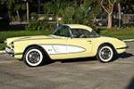 1958 CHEVROLET CORVETTE CONVERTIBLE - Side Profile - 116023