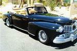 1948 LINCOLN CONTINENTAL CUSTOM CABRIOLET - Front 3/4 - 116160