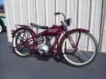 1957 SIMPLEX MOTORCYCLE - Front 3/4 - 116209