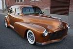 1948 PONTIAC STREAMLINER CUSTOM SEDAN - Front 3/4 - 116252