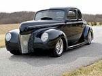 1940 FORD DELUXE CUSTOM 2 DOOR COUPE - Front 3/4 - 116400