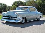 1954 CHEVROLET BEL AIR CUSTOM 2 DOOR HARDTOP - Front 3/4 - 116413