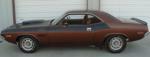 1970 DODGE CHALLENGER T/A COUPE - Side Profile - 116443