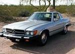 1981 MERCEDES-BENZ 380SL ROADSTER - Front 3/4 - 116522
