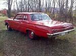 1962 CHEVROLET BISCAYNE 2 DOOR HARDTOP - Rear 3/4 - 117062