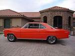 1966 PONTIAC ACADIAN CANSO SPORT DELUXE 2 DOOR HARDTOP - Side Profile - 117370
