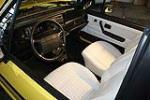 1990 VOLKSWAGEN CABRIOLET  - Interior - 125260