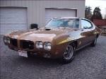 1970 PONTIAC GTO JUDGE 2 DOOR COUPE - Front 3/4 - 130261