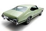 1970 OLDSMOBILE 442 2 DOOR COUPE - Rear 3/4 - 130272