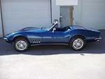 1968 CHEVROLET CORVETTE CONVERTIBLE - Side Profile - 130411