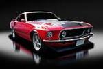 1969 FORD MUSTANG MACH 1 CUSTOM FASTBACK - Front 3/4 - 130425