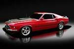 1969 FORD MUSTANG MACH 1 CUSTOM FASTBACK - Side Profile - 130425