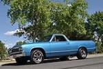 1967 CHEVROLET EL CAMINO CUSTOM PICKUP - Front 3/4 - 130953