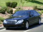 2001 MERCEDES-BENZ S430 4 DOOR SEDAN - Front 3/4 - 130954