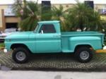 1966 GMC 1/2 TON 4X4 STEPSIDE PICKUP - Side Profile - 130980