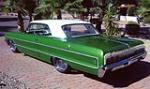 1964 CHEVROLET IMPALA CUSTOM 2 DOOR HARDTOP - Rear 3/4 - 137609
