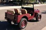 1952 WILLYS CJ3A  - Rear 3/4 - 137614