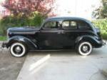 1937 DESOTO 4 DOOR SEDAN - Side Profile - 137682
