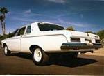 1963 DODGE 330 CUSTOM 2 DOOR SEDAN - Rear 3/4 - 137771